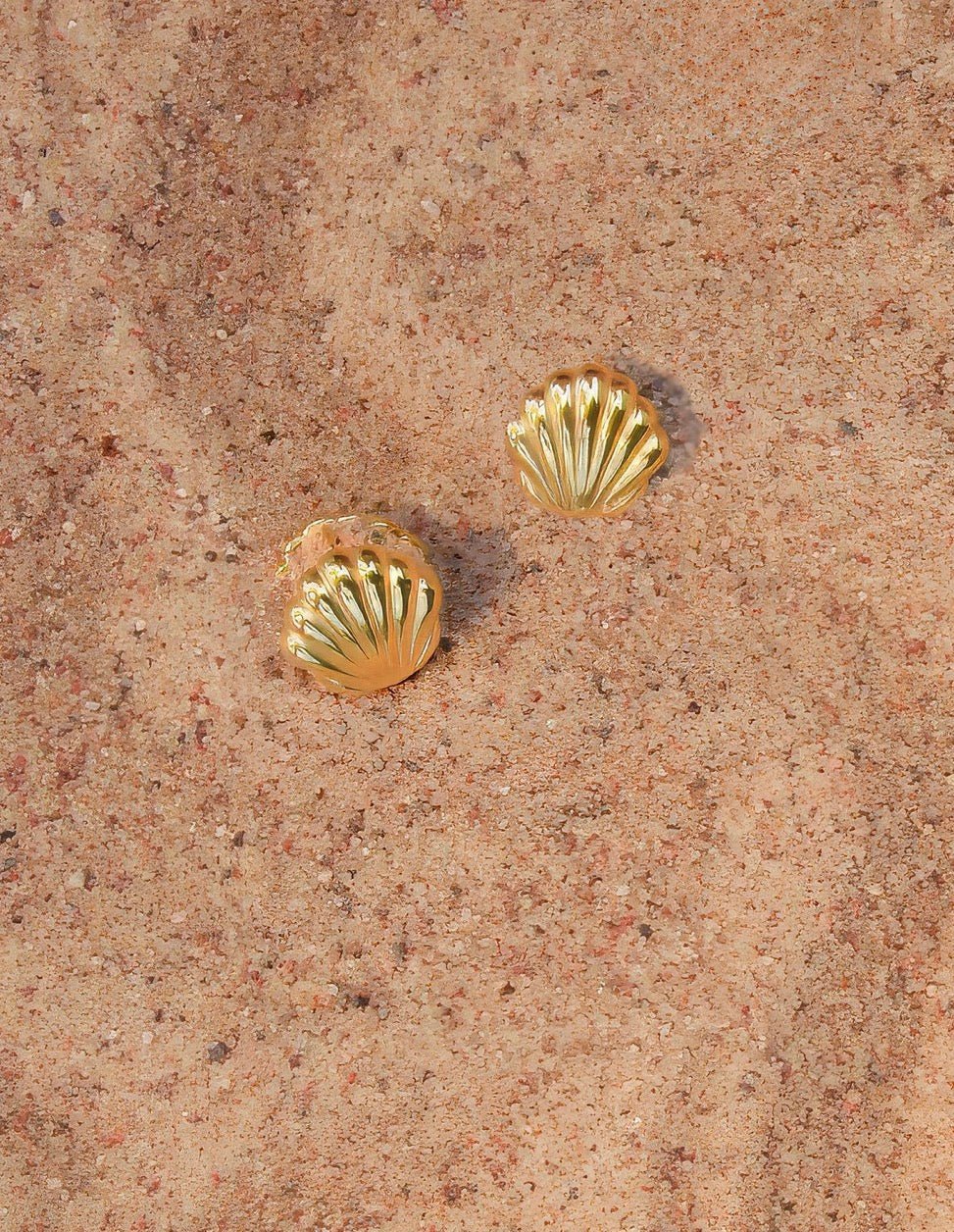 What The Shell Hoops - Flea Boutiques