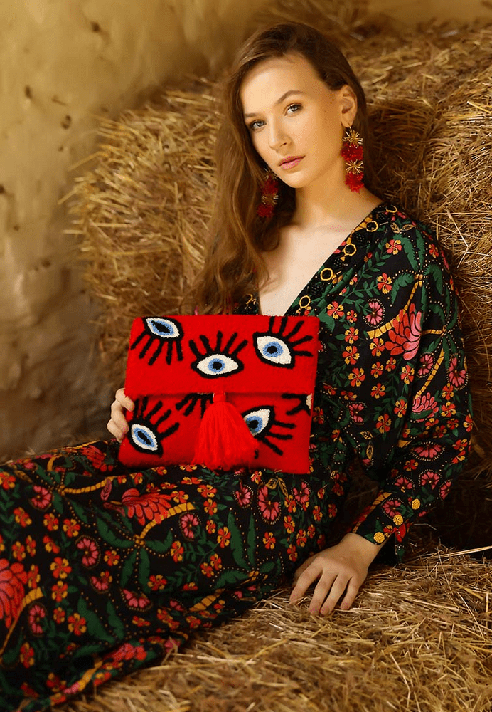 Whimsical Wonder Eye Clutch - Flea Boutiques