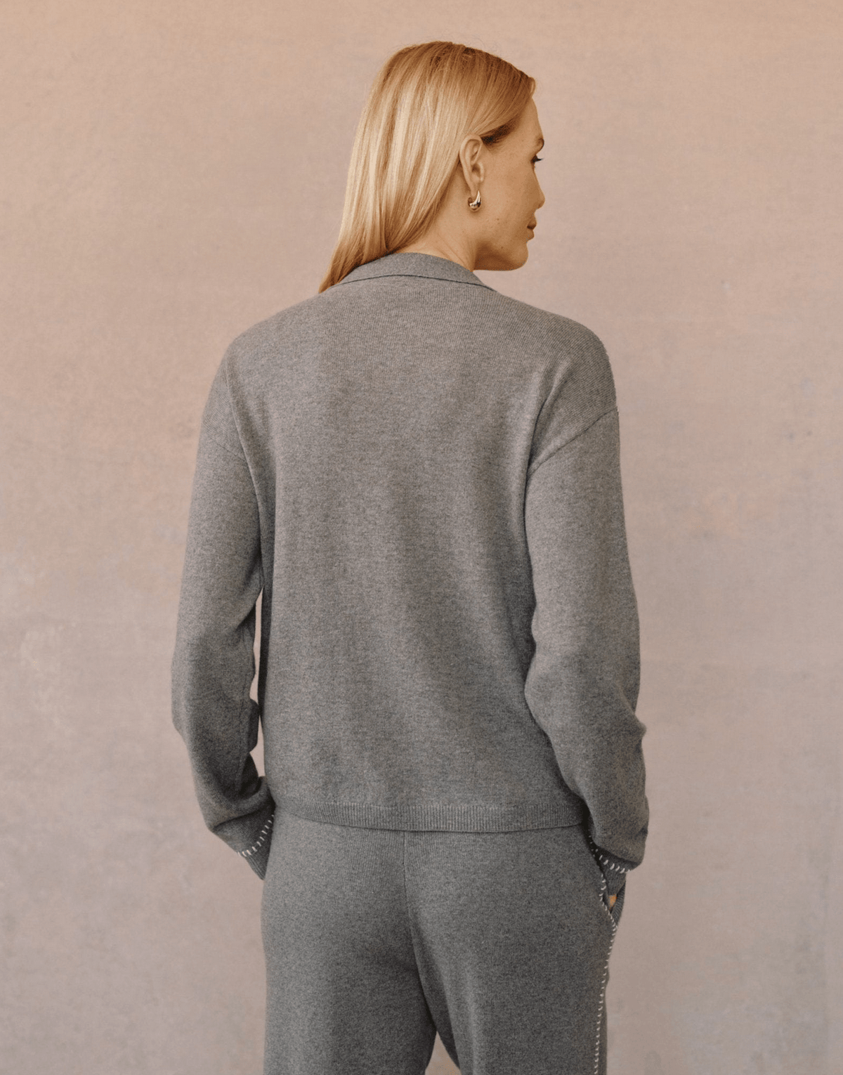 Whip Stitch Pocket Sweater - Flea Boutiques