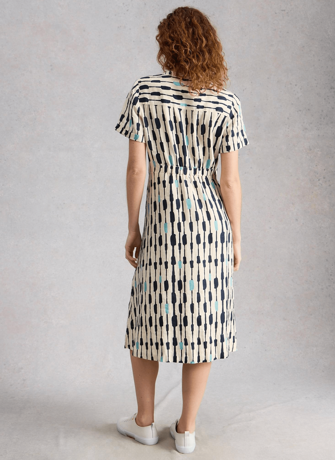 White Stuff Iris Linen Dress - Flea Boutiques