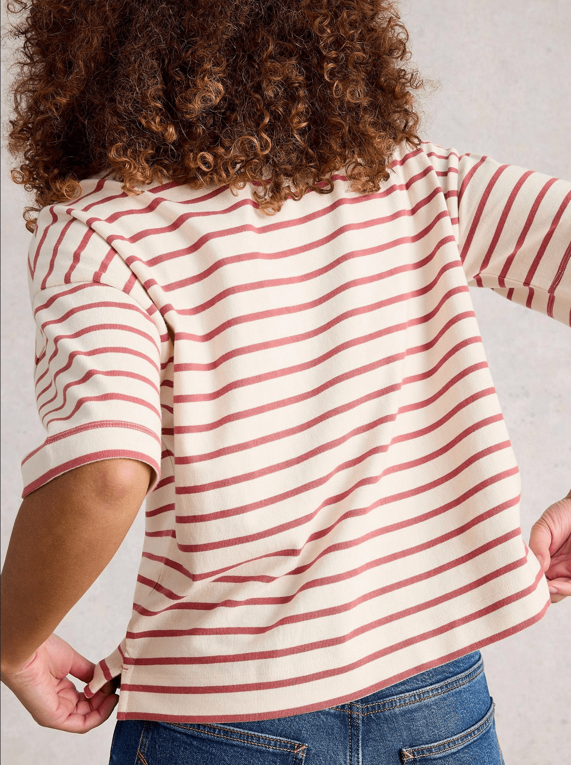 White Stuff Kat Stripe Tee - Flea Boutiques