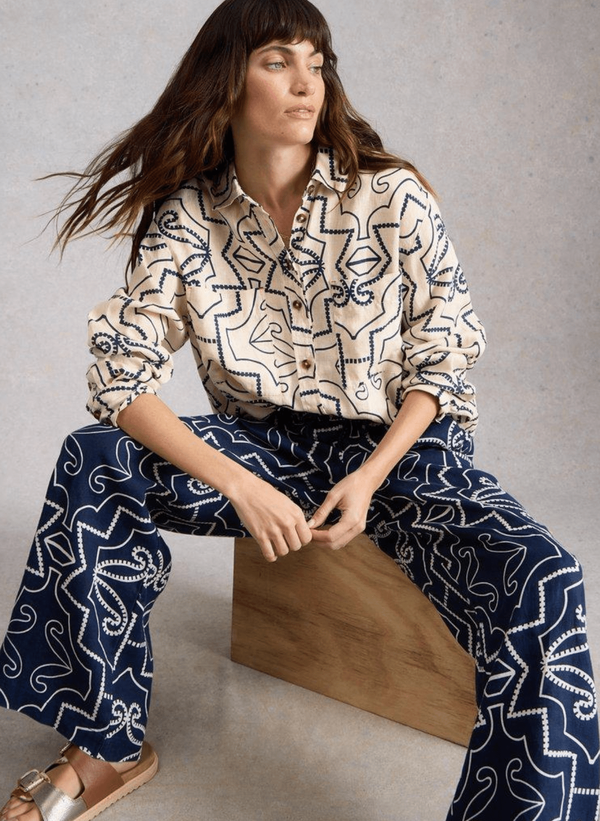 White Stuff Lydia Linen Shirt - Flea Boutiques