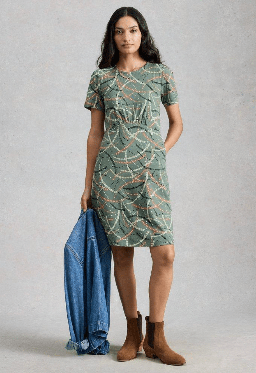 White Stuff Olivia Jersey Dress - Flea Boutiques