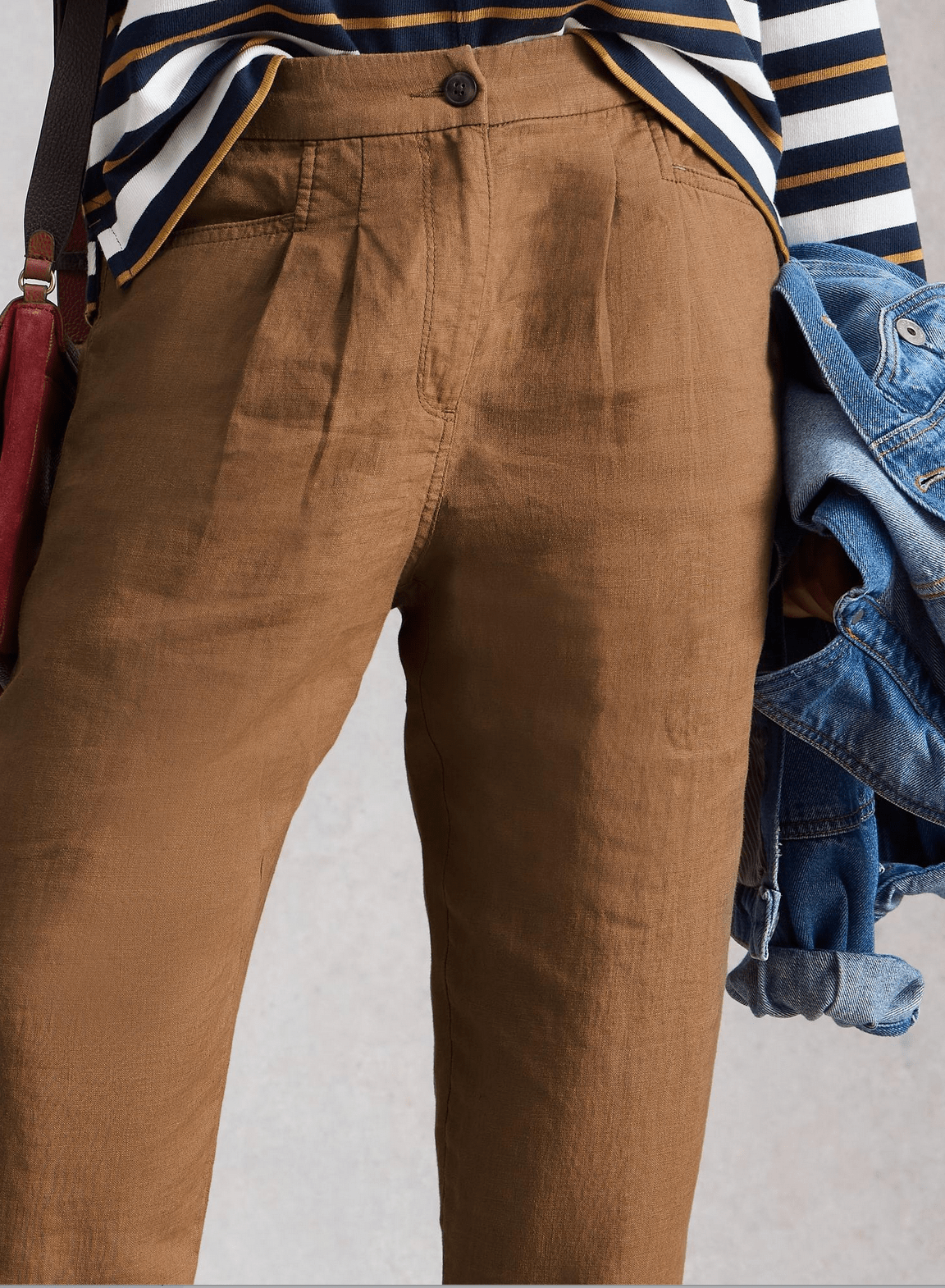 White Stuff Rowena Linen Trouser - Flea Boutiques