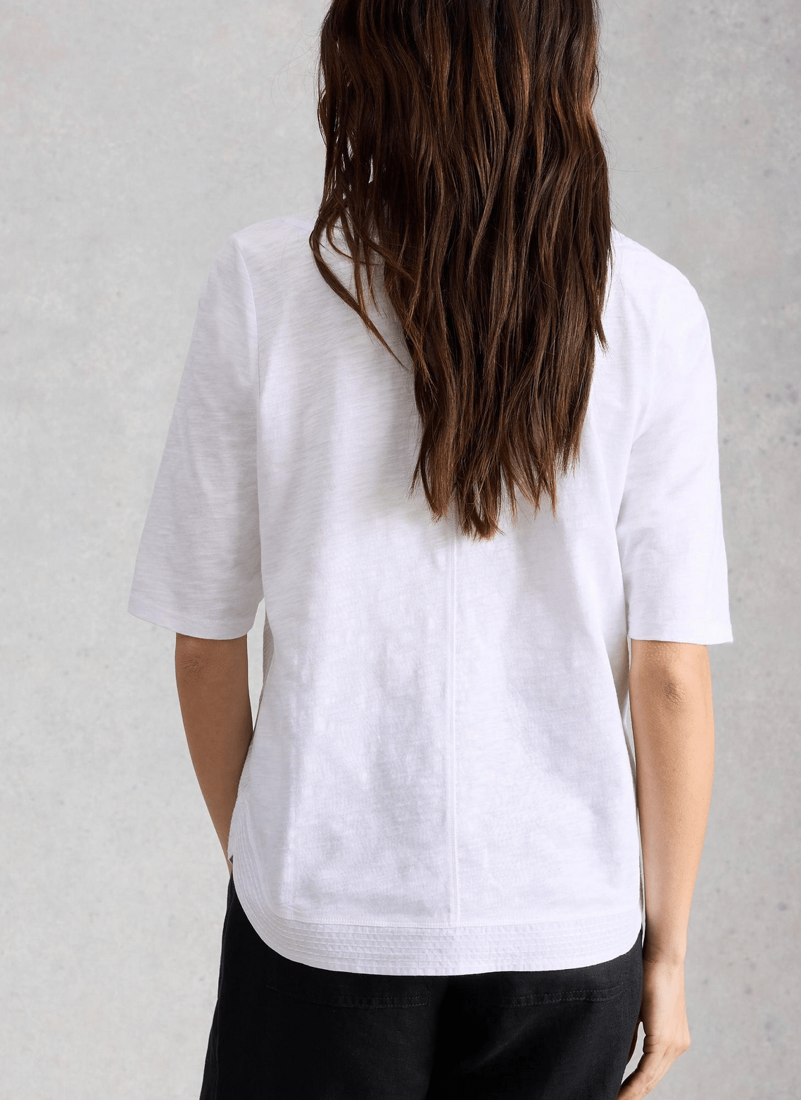 White Stuff Weaver Broderie Tee - Flea Boutiques