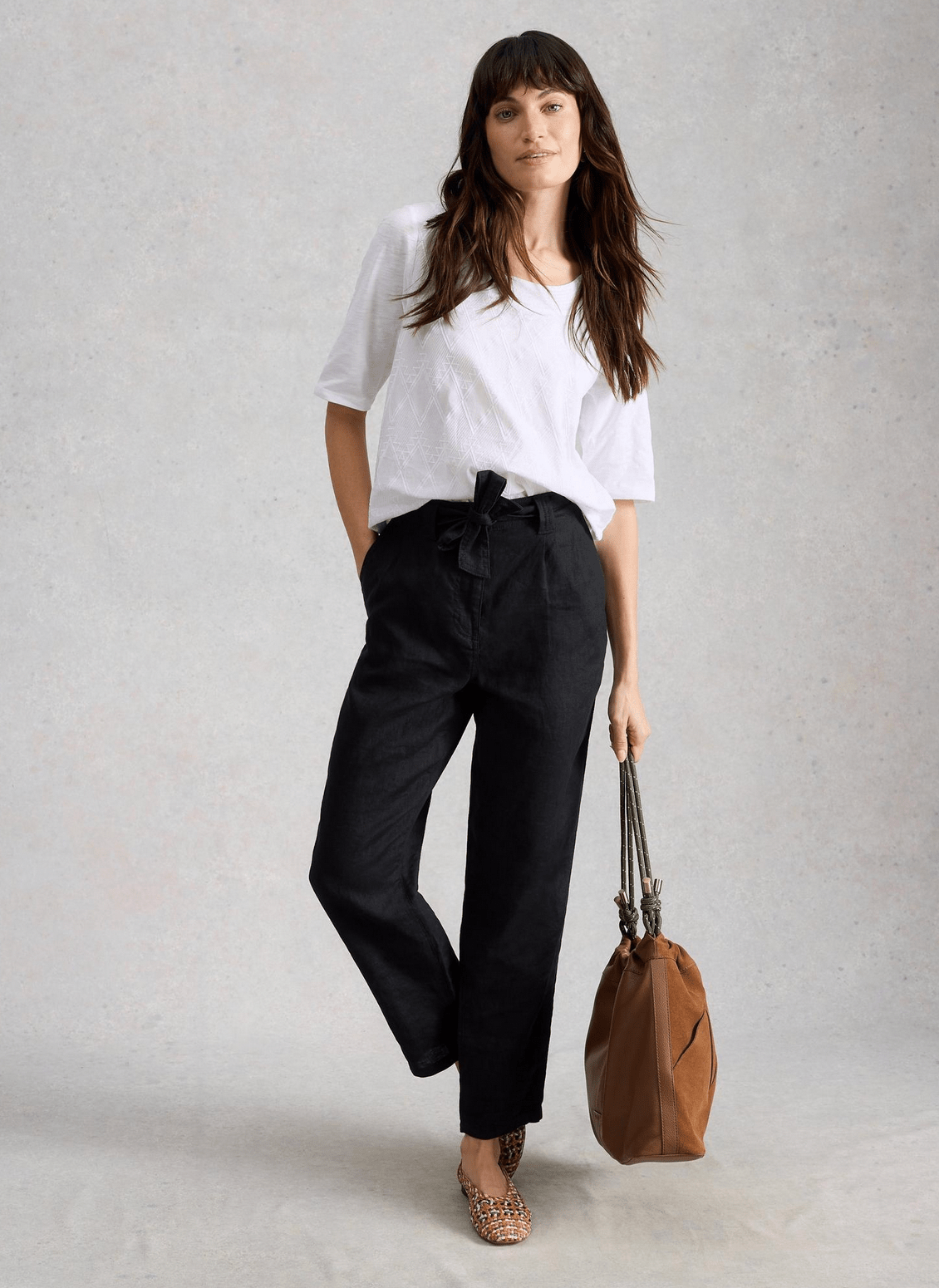White Stuff Weaver Broderie Tee - Flea Boutiques