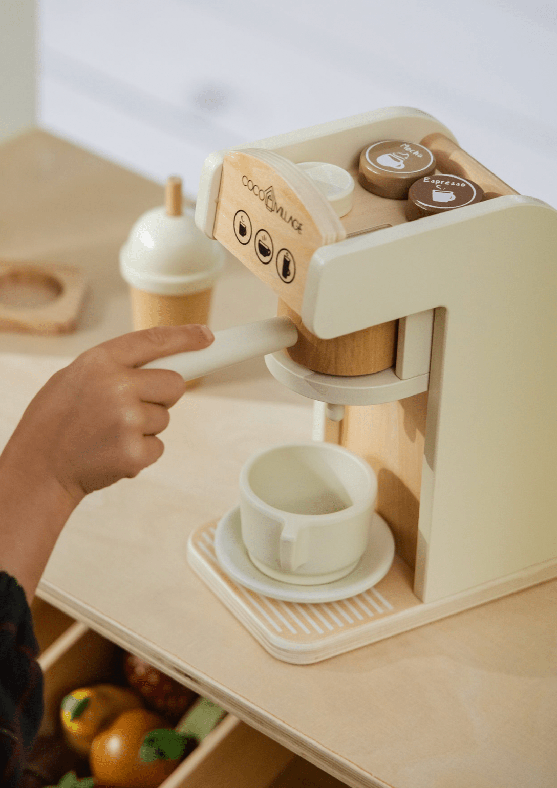 Wooden Coffee Maker Set - Flea Boutiques