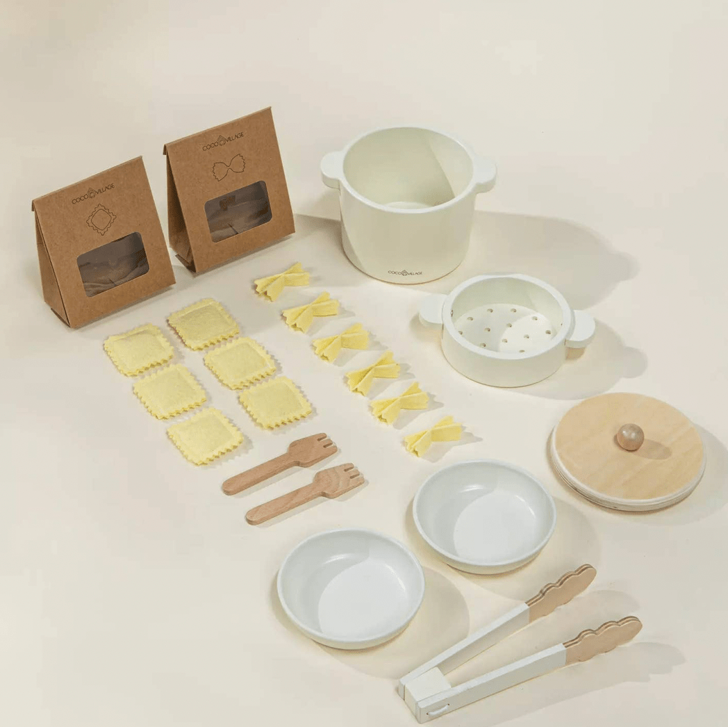 Wooden Pasta Playset - Flea Boutiques