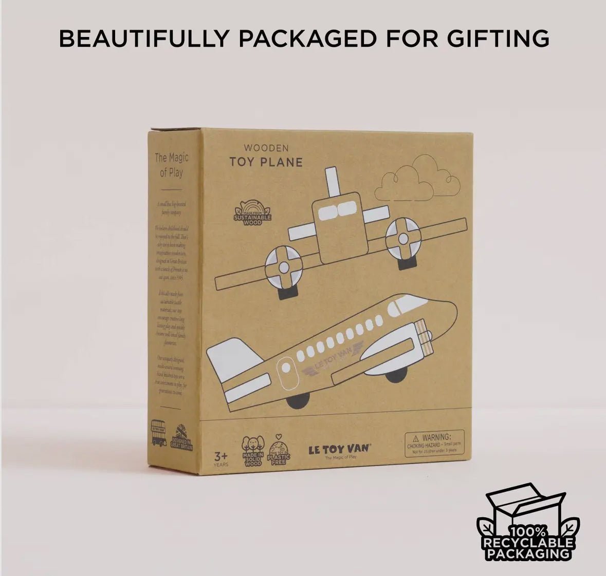 Wooden Toy Plane - Flea Boutiques