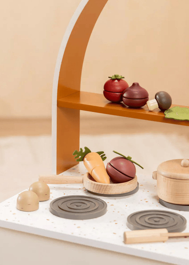 Wooden Veggie Set - Flea Boutiques