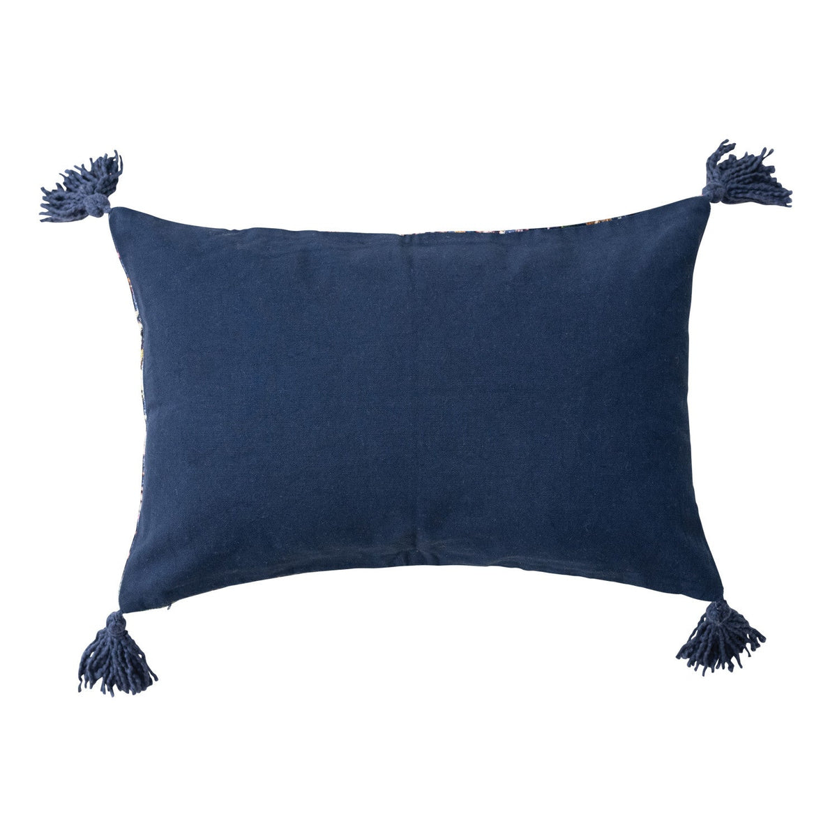 Woodland Pattern & Tassels Pillow - Flea Boutiques
