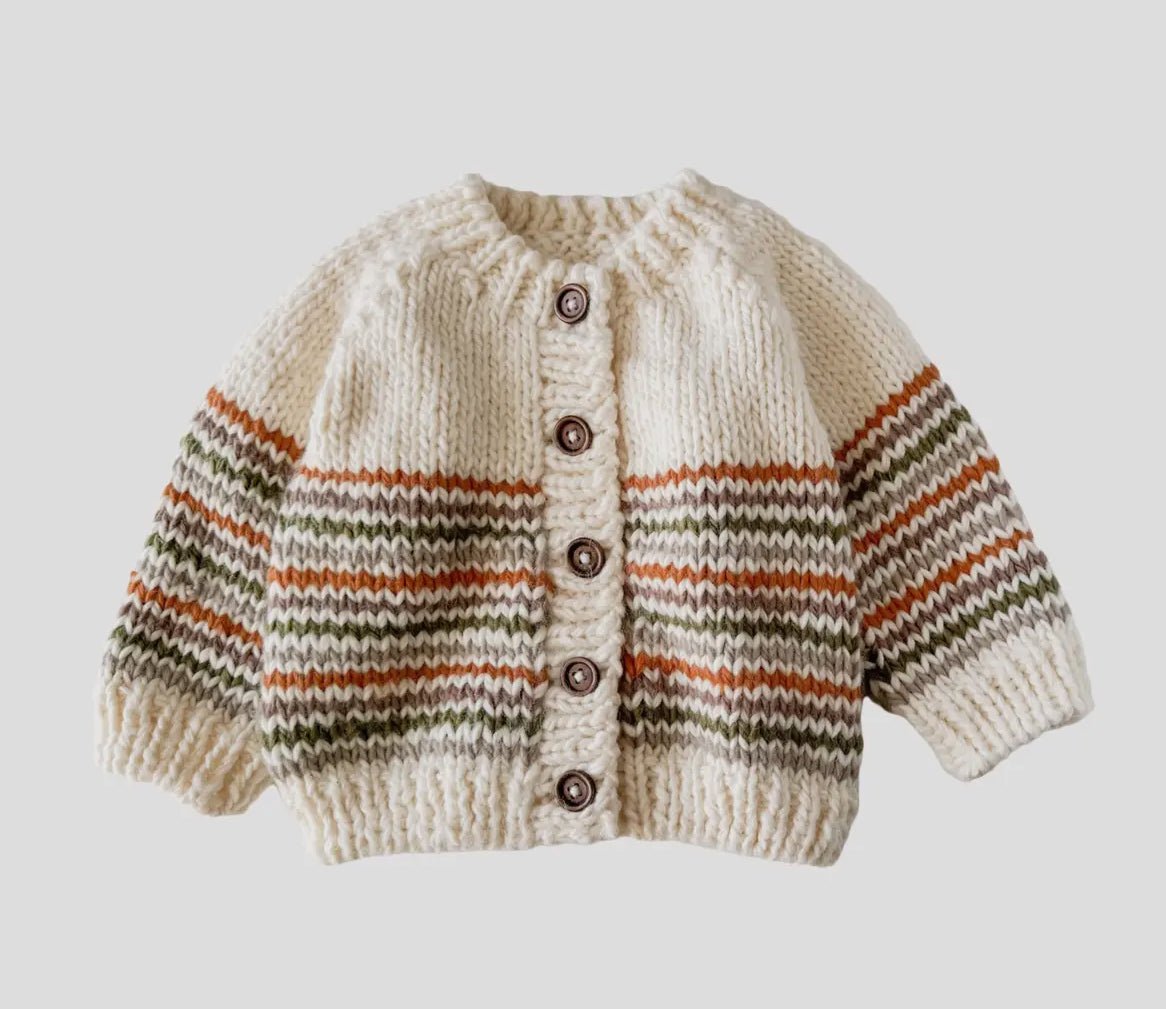 Woodland Stripe Cardi - Flea Boutiques
