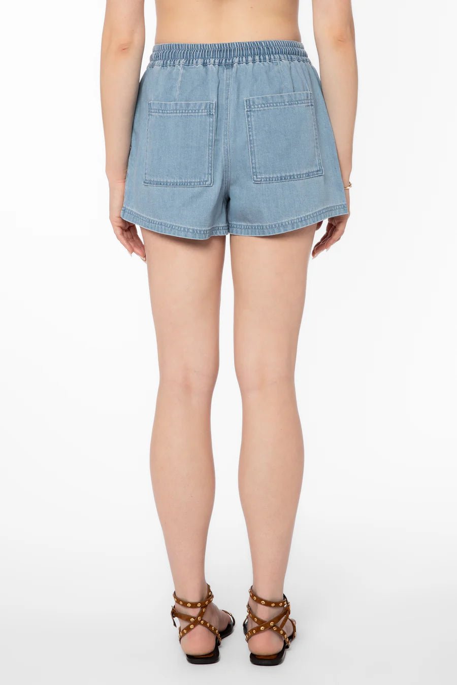 Woodrow Mid Rise Shorts - Flea Boutiques