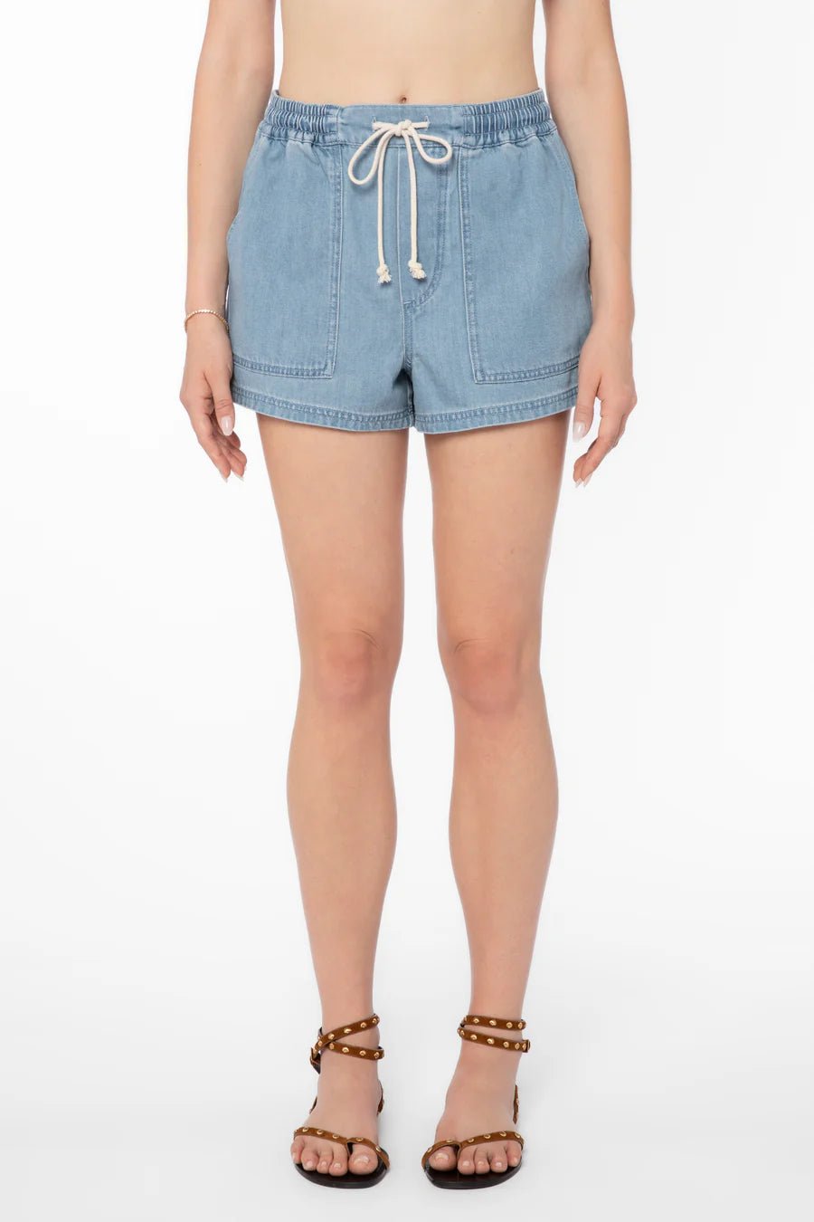 Woodrow Mid Rise Shorts - Flea Boutiques