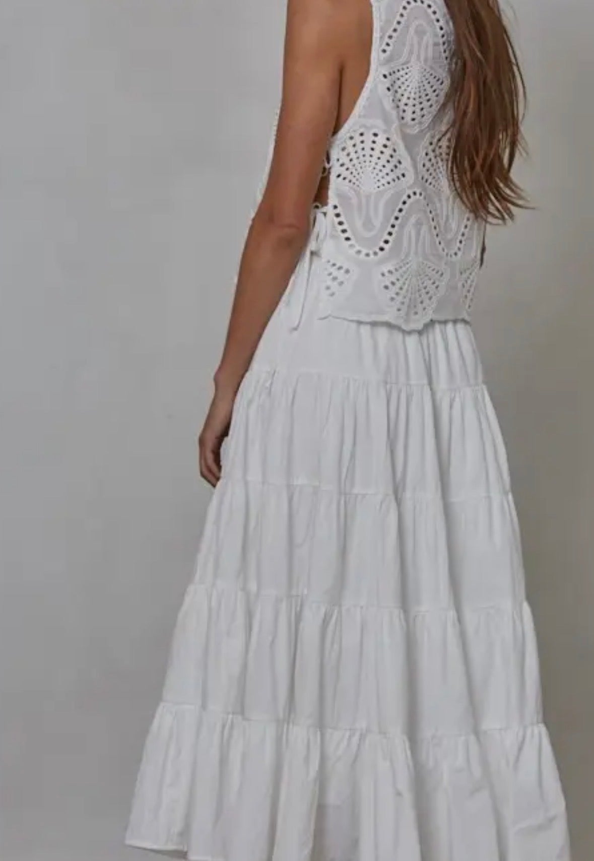 Woven Cotten top - Flea Boutiques