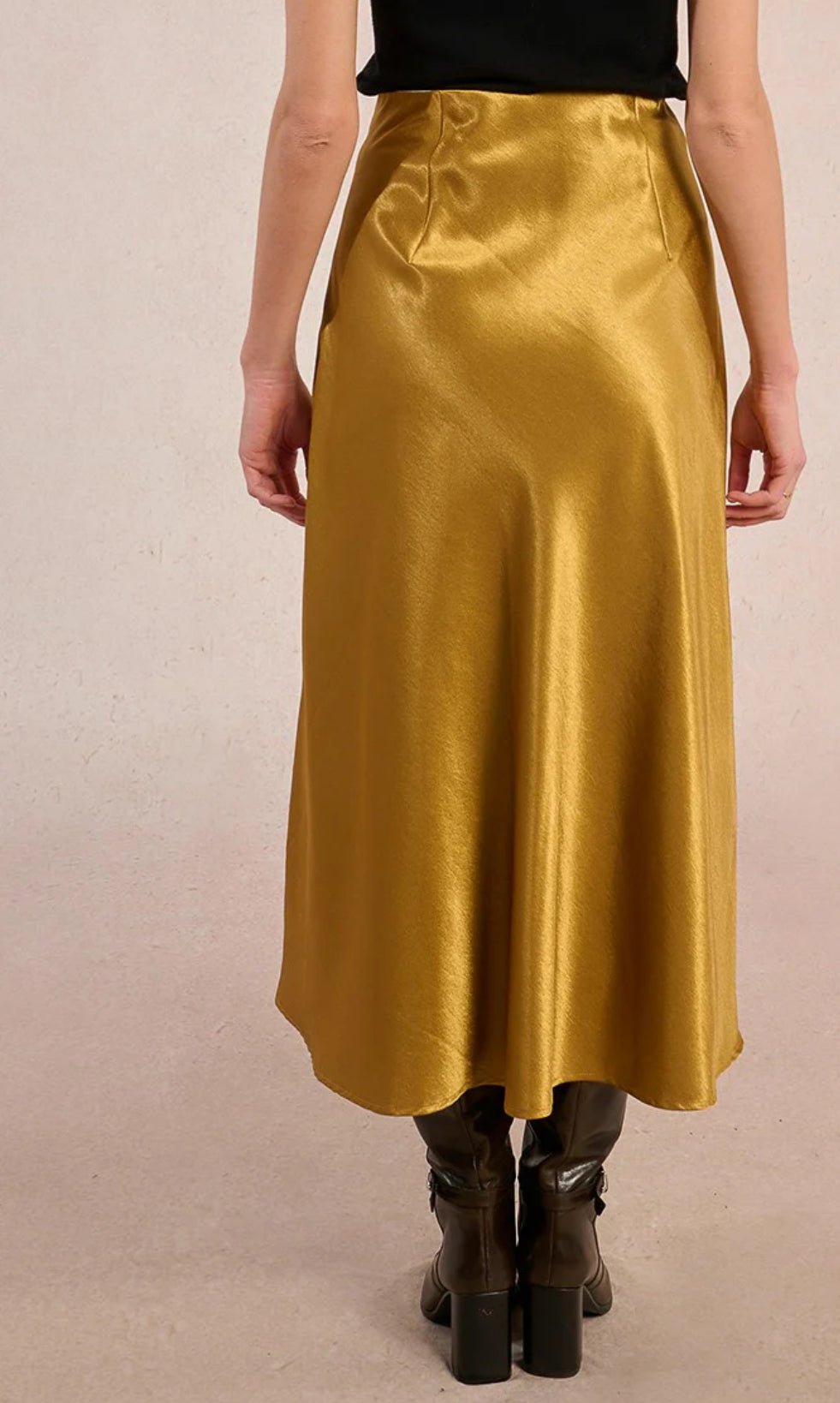Woven Slip Skirt - Flea Boutiques