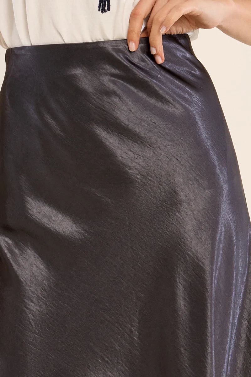Woven Slip Skirt - Flea Boutiques