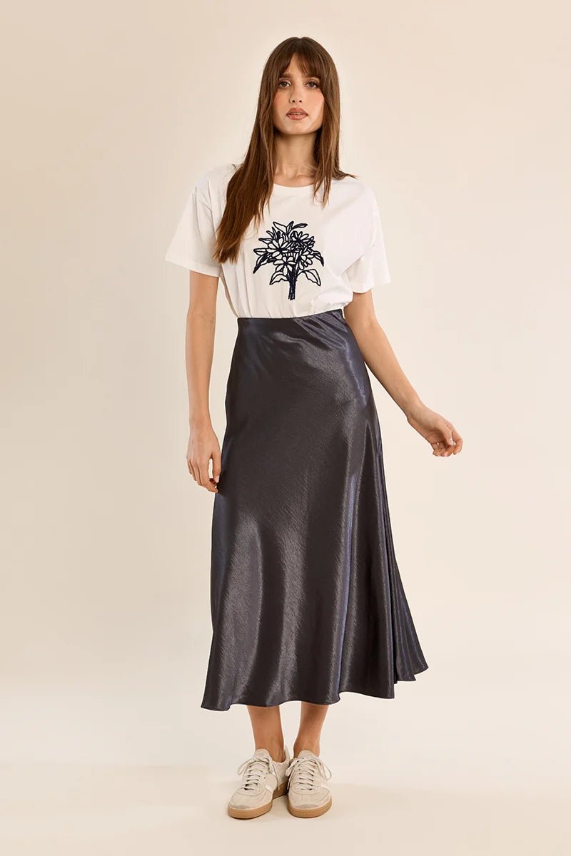 Woven Slip Skirt - Flea Boutiques