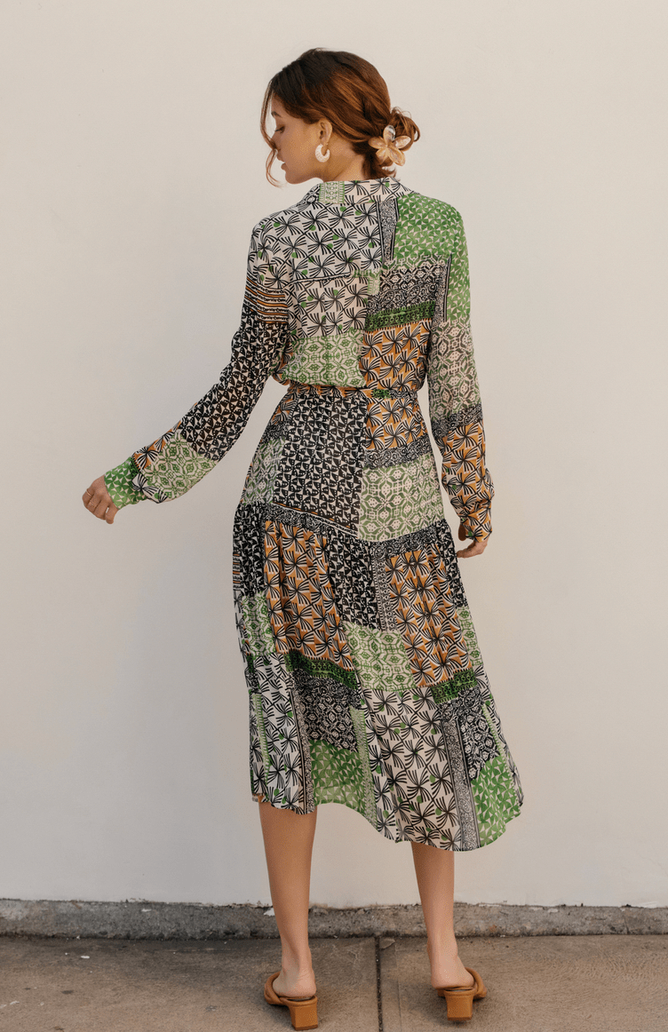 Zephyr Maxi Button Down Dress - Flea Boutiques